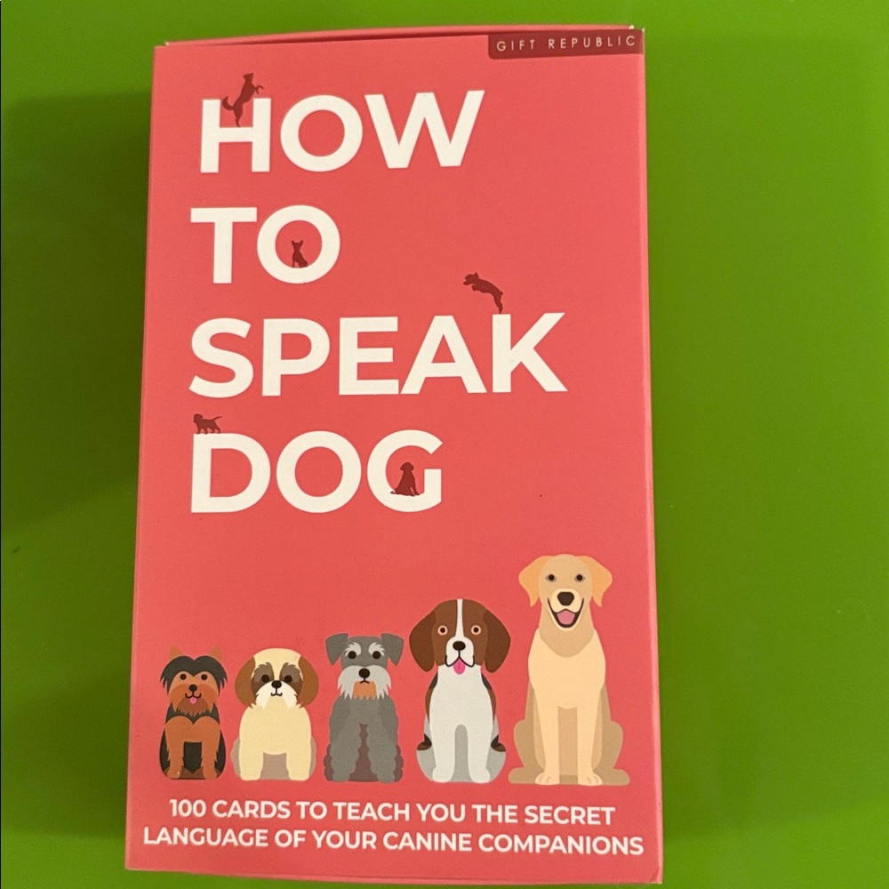 NWT How to Speak Dog Training Cards - Picture 3 of 3